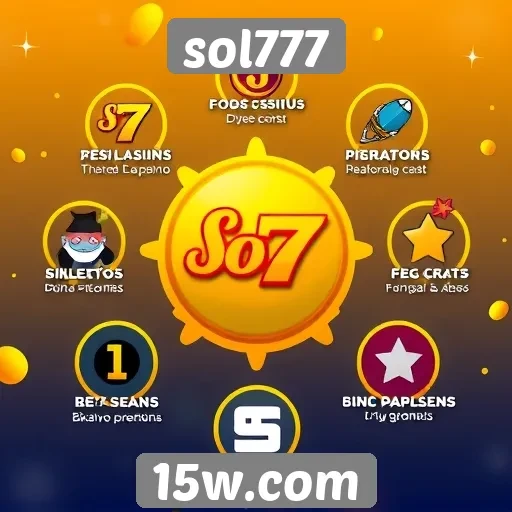 Características principais do site de jogos sol777